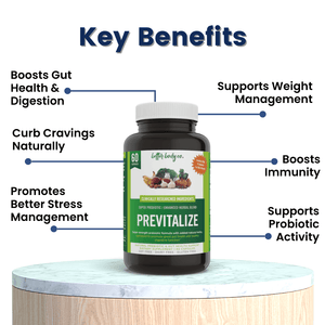 Previtalize | Best Natural Weight Loss Super Prebiotic [Free Gift]