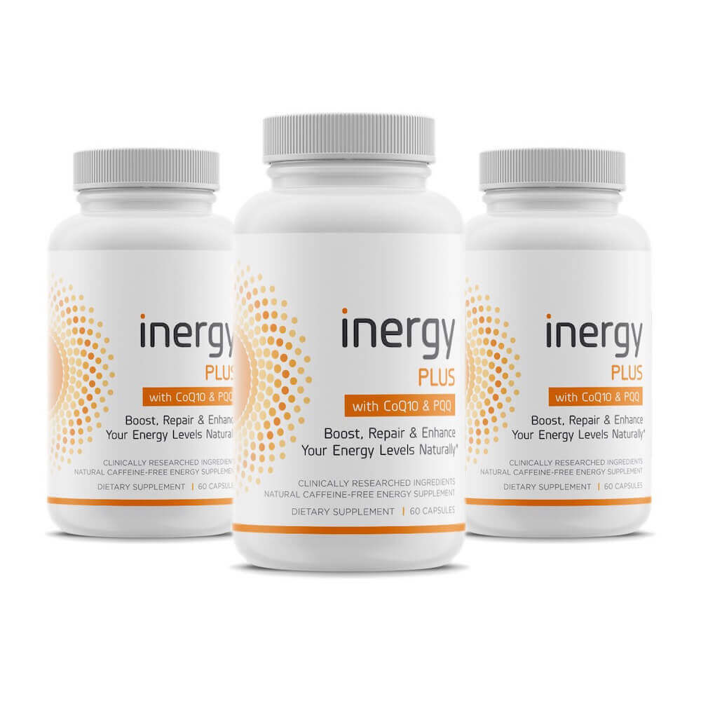 inergyPLUS 3 Bottles | Best Energy Booster-Better Body Co.