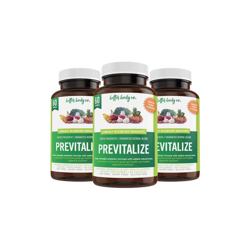 Previtalize 3 Bottles | Best Natural Weight Loss Super Prebiotic-Better Body Co.