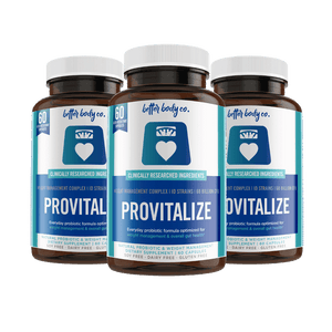 Provitalize (3 Bottles) - Probiotic Supplement For Menopause Symptoms (180 Capsules) - new-Better Body Co.