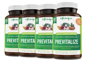 Previtalize 4 Bottles | Best Natural Weight Loss Super Prebiotic-Better Body Co.