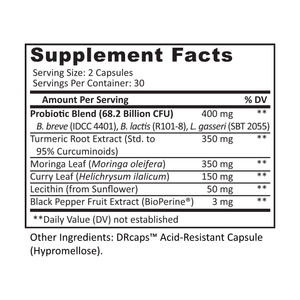 Provitalize Supplement Facts