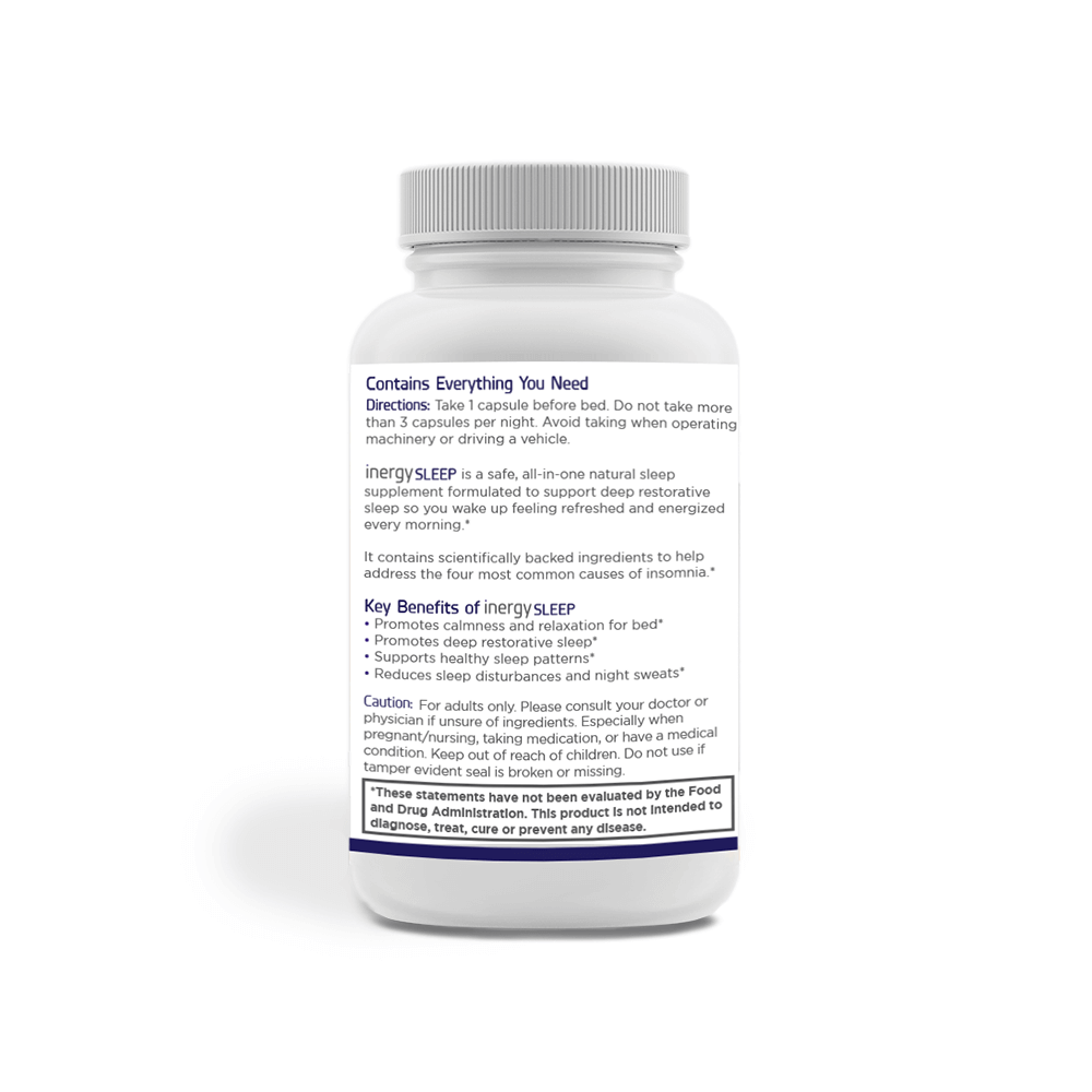 inergySLEEP 1 Bottle | Best Natural Sleep Support-Better Body Co.