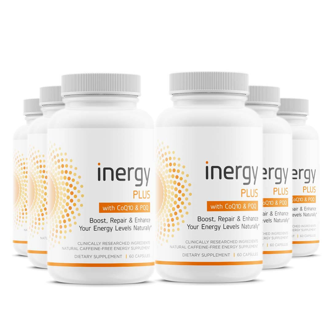inergyPLUS (6 Bottles) | Best Energy Booster-Better Body Co.