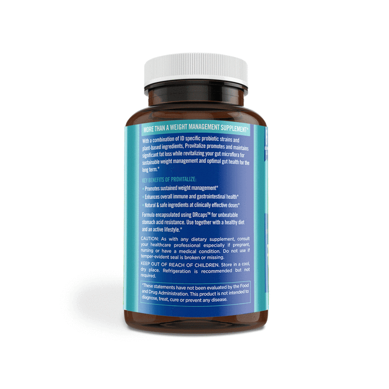 Provitalize (1 Bottle) - Probiotic Supplement For Menopause Symptoms (60 Capsules) - New5-Better Body Co.